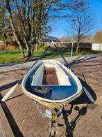 Polyester roei/moterboot, Watersport en Boten, Roeiboten, Ophalen, Gebruikt, Polyester