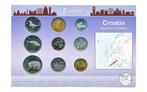 Kroatië Muntset Kuna/Lipa incl. Certificaat, Ophalen of Verzenden, Overige landen, Setje