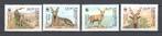 WWF set postzegels van de Markhoor of Schroefhoorngeit, Ophalen of Verzenden, Postfris, Dier of Natuur