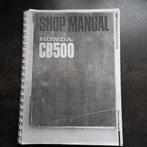 Werkplaatshandboek Honda CB 500, Ophalen of Verzenden, Gebruikt, Motoren