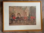 GROOT - U N I E K - 1886 - J Sturgess - Sandringham hounds, Antiek en Kunst, Ophalen of Verzenden