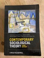 Sociological Theory 3rd Edition, Boeken, Ophalen of Verzenden, Gamma, Gelezen, WO