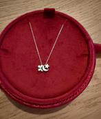 Minitials signature ketting 18k witgoud Vlinder, Maan, Ster, Sieraden, Tassen en Uiterlijk, Kettingen, Ophalen, Zo goed als nieuw