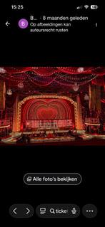 Gevraagd 2 tickets voor de musical Moulin Rouge, Twee personen