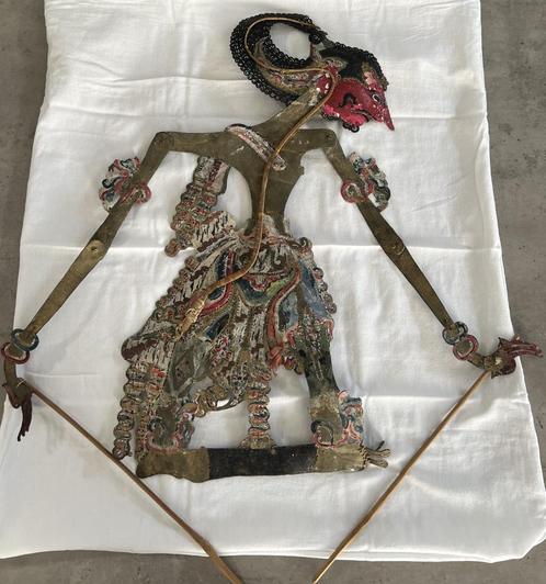 Zeldzame Wayang Kulit pop – Java –handgemaakt, Antiek en Kunst, Kunst | Niet-Westerse kunst, Ophalen of Verzenden