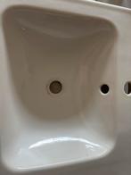 Dubbele Wastafel - Ideaal voor Drukte!, Huis en Inrichting, Badkamer | Badkamermeubels, Ophalen, Gebruikt, 100 tot 150 cm, Minder dan 100 cm