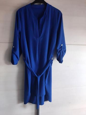 Mooie kobaltblauwe jurk. maat S/M