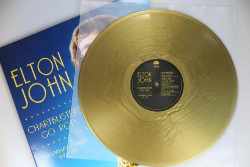 Elton John LP - Chartbusters Go Pop (Lim.Ed.) (Goudkl Vinyl), Cd's en Dvd's, Vinyl | Pop, Zo goed als nieuw, 2000 tot heden, 12 inch