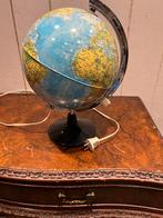 Globe wereldbol vintage, Ophalen of Verzenden, Verlicht
