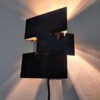 Vintage Anvia Wandlamp Zwart - Jaren '70, Ophalen of Verzenden