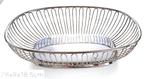 ALESSI ALFRA 18/10  VINTAGE FRUIT/BROODMAND 28.8X18.5CM., Ophalen, Zo goed als nieuw, Rechthoekig, Overige materialen