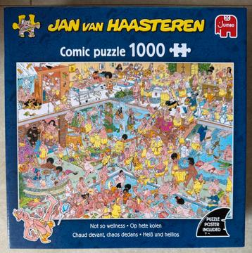 Jan van Haasteren Puzzel - Wellness Chaos 1000 stukjes beschikbaar voor biedingen