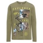 Name it NitHenrik shirt top longsleeve kaki groen 134-140, Nieuw, Ophalen of Verzenden, Shirt of Longsleeve, Name IT