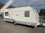Bürstner Ventana 460 TS bouwjaar 2007 met voortent, Caravans en Kamperen, Rondzit, Bedrijf, 4 tot 5 meter, Schokbreker