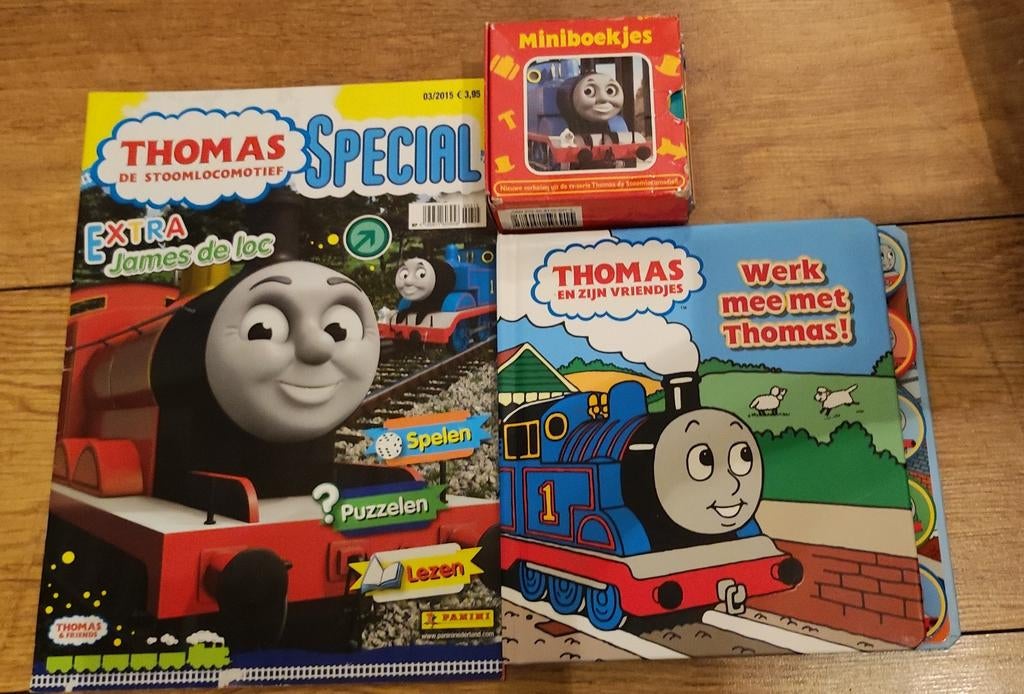 Set van 3 Thomas de trein boekjes, Boeken, Ophalen, Fictie algemeen