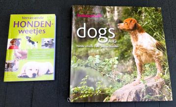 Twee boeken: Dogs A-G en Verrassende Honden weetjes. beschikbaar voor biedingen