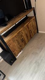 Mango houten dressoir/tv kast, Ophalen, Gebruikt, 100 tot 150 cm, Minder dan 100 cm