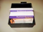 TK: systeemkaartenbakje + 200 systeemkaarten; nieuw, Diversen, Papierwaren, Nieuw, Ophalen of Verzenden