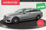 Mercedes-Benz C-klasse 180 AMG | Panoramadak | Leder | Head-, Auto's, Mercedes-Benz, Automaat, 745 kg, Achterwielaandrijving, Euro 6