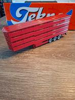 TEKNO TB BASIS VEETRAILER HOOG ( 4.50 ), Hobby en Vrije tijd, Modelauto's | 1:50, Ophalen of Verzenden, Zo goed als nieuw, Bus of Vrachtwagen