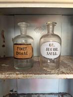 Apothekersflesjes glas flesjes vintage, Ophalen