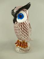 Murano stijl uil kleur H.25cm, Antiek en Kunst, Ophalen of Verzenden