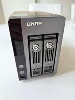 QNAP TS-219P NAS met tweemaal 2Tb Seagate schijven, Computers en Software, NAS, Ophalen, Gebruikt