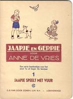 Anne de Vries - Jaap en Gerrie deel 1 - Jaap speelt met vuur, Gelezen, Fictie algemeen, Ophalen of Verzenden, Anne de Vries