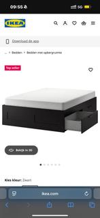 Bed met lades  zonder matras, Huis en Inrichting, Ophalen of Verzenden, Zo goed als nieuw, Eenpersoons, 200 cm