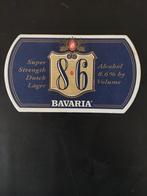 Bierviltje 86, Ophalen of Verzenden, Zo goed als nieuw, Viltje(s), Bavaria