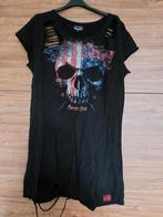 Punk tuniek, Ophalen of Verzenden, Zo goed als nieuw, Maat 46/48 (XL) of groter, Carnaval