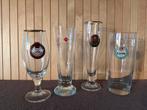 Vier Bierglazen Leeuw Bier, Verzamelen, Biermerken, Ophalen, Zo goed als nieuw, Glas of Glazen, Leeuw