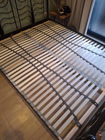 Ikea Noresund metalen bedframe met lattenbodem 160 x 200 - afbeelding 4
