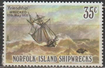1893. Norfolk Eil.  291 pfr. Scheepswrak beschikbaar voor biedingen