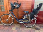 Gazelle Bloom moederfiets met zitjes, Ophalen, 2 zitjes, Dubbele standaard, Gazelle