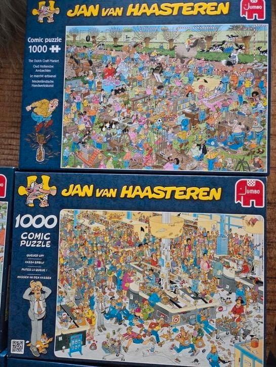 Jan van haasteren 950 en 1000 stukjes, Hobby en Vrije tijd, Denksport en Puzzels, Ophalen of Verzenden