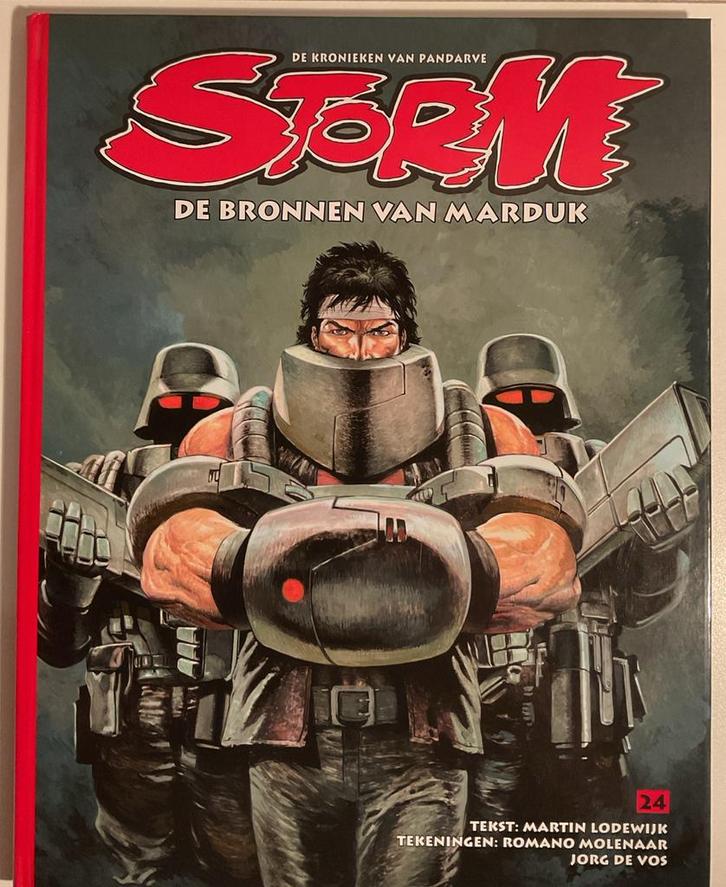 Storm deel 24 - De bronnen van Marduk Stripalbum Hardcover, Boeken, Stripboeken, Zo goed als nieuw, Eén stripboek, Ophalen of Verzenden