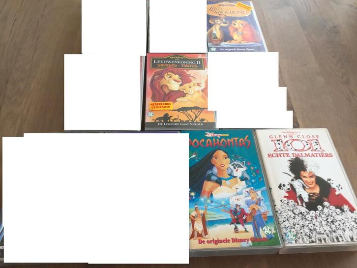 Diverse videobanden o.a. Disney, Cd's en Dvd's, VHS | Kinderen en Jeugd, Zo goed als nieuw, Overige soorten, Alle leeftijden, Ophalen of Verzenden