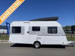 Knaus Sport 460 EU Enkele bedden, Caravans en Kamperen, Caravans, Standaardzit, Bedrijf, Schokbreker, 5 tot 6 meter