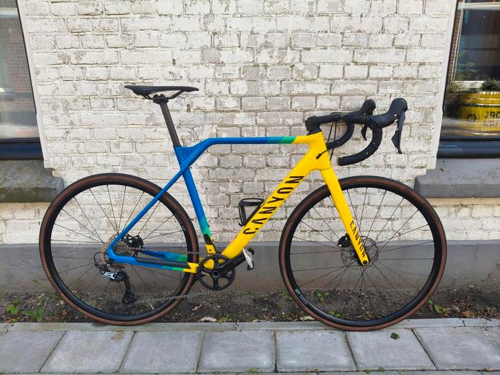 Canyon Inflite CF SL mt M cross, aero stuur, raceband, Fietsen en Brommers, Fietsen | Racefietsen, Zo goed als nieuw, Heren, Overige merken