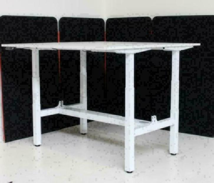 Duo Werkplek, Elektrisch Zit-Sta Bureau, Duobureau, Bureau, Huis en Inrichting, Bureaus, Nieuw, Bureau, Elektrisch, Ophalen of Verzenden