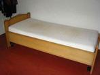 Eenvoudig seniorenbed niet electrisch, Huis en Inrichting, Slaapkamer | Bedden, Ophalen, 90 cm, Eenpersoons, Hout