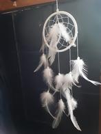 Witte Dromenvanger met veren en glimmende kralen,, Ophalen of Verzenden, Zo goed als nieuw