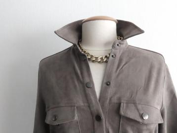 NORAH, Longblouse/Tuniek kakigroen Suede optiek mt 42/44 beschikbaar voor biedingen