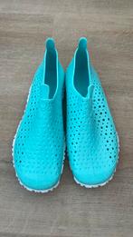 Decathlon waterschoentjes turquoise maat 35/36, Ophalen of Verzenden, Zo goed als nieuw, Overige maten, Zwemschoenen