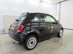 Fiat 500 1.0 Hybrid Star Panoramadak Airco Navi Carplay Desi, Auto's, Voorwielaandrijving, Stof, 4 stoelen, Zwart