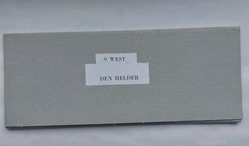 9WEST stafkaart uit 1972 Den Helder Texel Den Burg De Koog beschikbaar voor biedingen