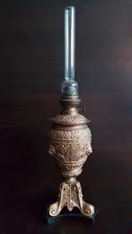Antiek brons olielamp R. DITMAR. WIEN - Oostenrijk, Ophalen of Verzenden