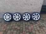 Audi a1 velgen en banden 17 inch 5x100 57.1, Auto-onderdelen, Banden en Velgen, Ophalen, Banden en Velgen, 17 inch, Personenwagen