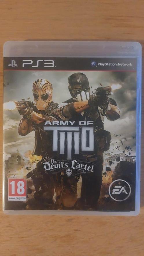 Army of Two: The Devil's Cartel - PS3, Spelcomputers en Games, Games | Sony PlayStation 3, Gebruikt, Shooter, 2 spelers, Vanaf 18 jaar